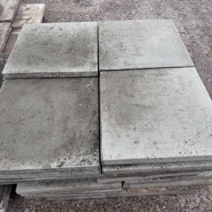 Reclaimed Concrete Slabs 600mm x 600mm x 50mm (BATCH 50)