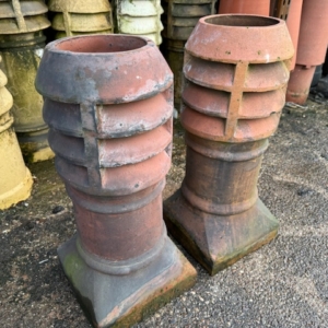 Reclaimed Chimney pot Louvre 3 layer square base