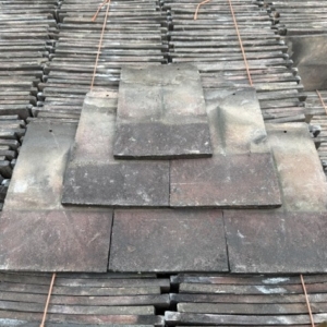 Reclaimed V Back Roof Tiles (Red)