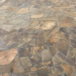 Reclaimed York Stone, Crazy Paving (Sold per/m2)
