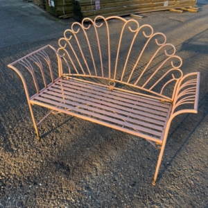 Modern Pink Bench