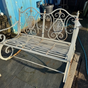 Rocking garden bench (Antique Grey)