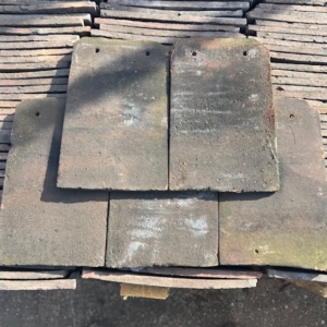 Reclaimed Dark Handmade Roof Tiles