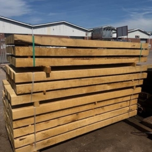 New French Oak Sleepers 2.4m x 200mm x 100mm