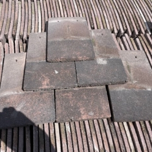 Marley Small Rough Faced Roof Tiles (Brown)
