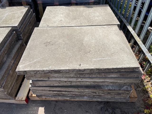 Reclaimed Concrete Slabs 900mm x 600mm x 50mm