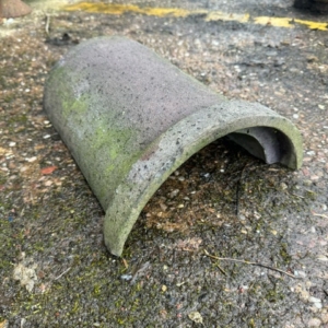 Staffordshire Blue Interlocking Half Round Ridge Tile