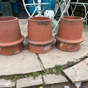 Chimney Pot Low Collar Red Clay