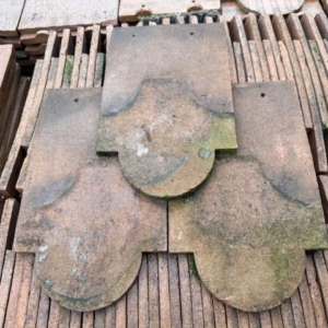 Acme Sandstorm Machine Made Club Roof Tile (Brown)