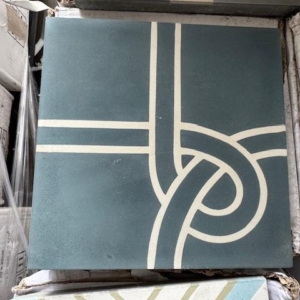 New Ca Pietra Knot Blue Floor/Wall Tiles (0.48m2)
