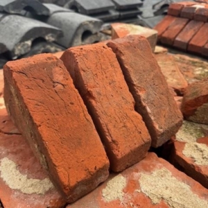 Red Triangular Wall Coping 225mm x 70mm BATCH3