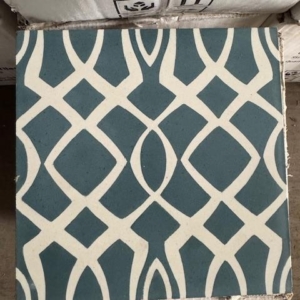 New Ca Pietra Lattice Blue Floor/Wall Tiles (0.48m2)
