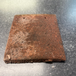 Reclaimed Concrete Eave Tiles (Red)