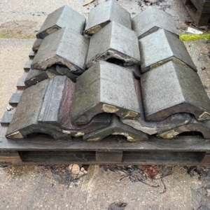 Staffordshire Blue Angled Coping Stone 120 Degree