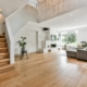 timber flooring inside home
