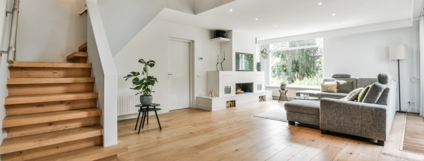 timber flooring inside home