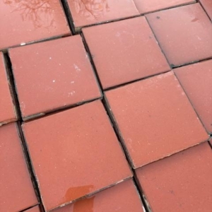 Stableford Quarry Floor Tiles (Red) 150mm x 150mm x 15mm