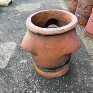 Triple Pocket Bellied Chimney Pot