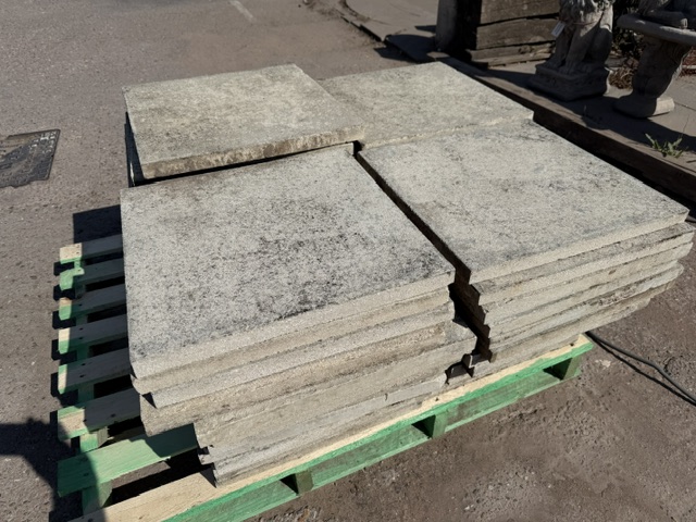 Reclaimed Concrete Slabs 445mm x 445mm (Grey)
